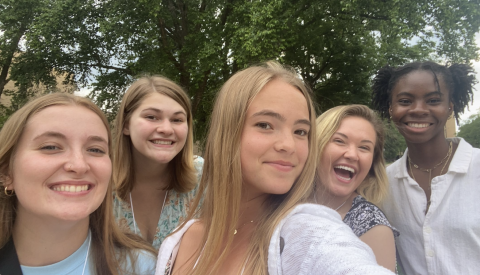 Image of ACE 31 Interns (Left to Right: Grace Manion, Mary Rozembajgier, Rachel Thompson, Ashley Utnage, and Stephanie Ona