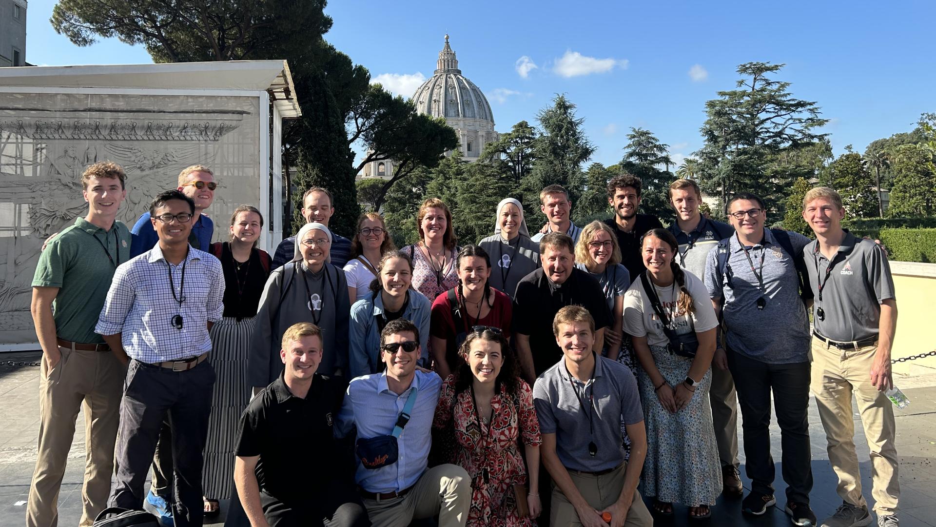 Rome group photo